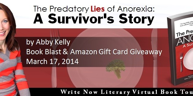 Welcome to the Predatory Lies of Anorexia Virtual Book Tour!